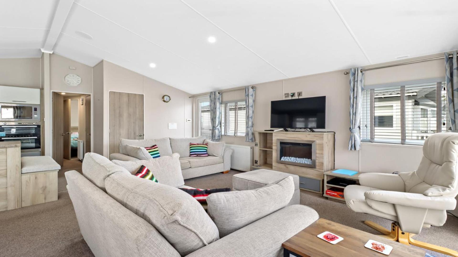33 Beach Retreat Lodge Pevensey Bay Holiday Park Extérieur photo